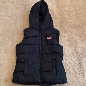 Black Winter Vest